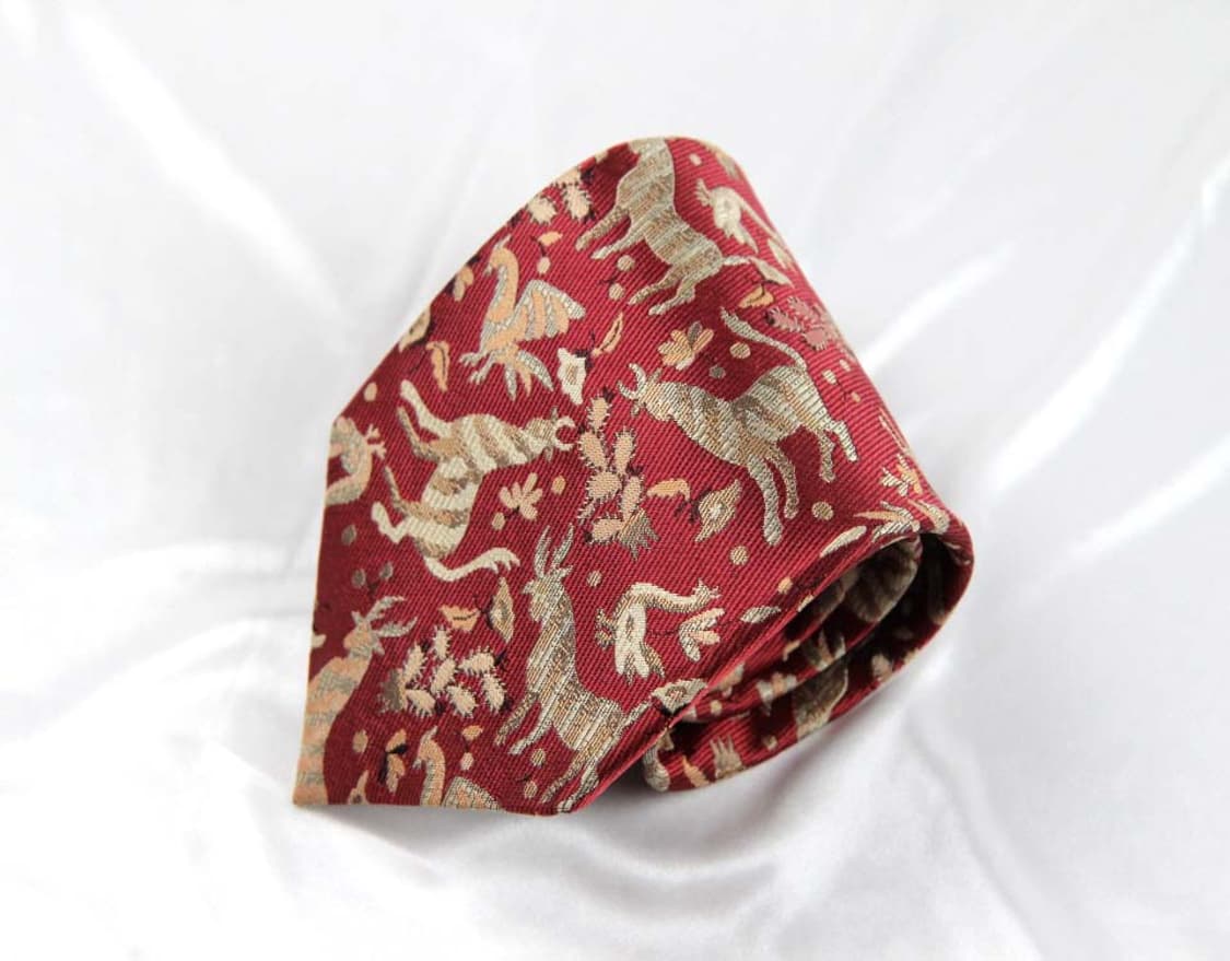 입생로랑 8.8cm A+등급 남자 명품 넥타이 상품이미지1