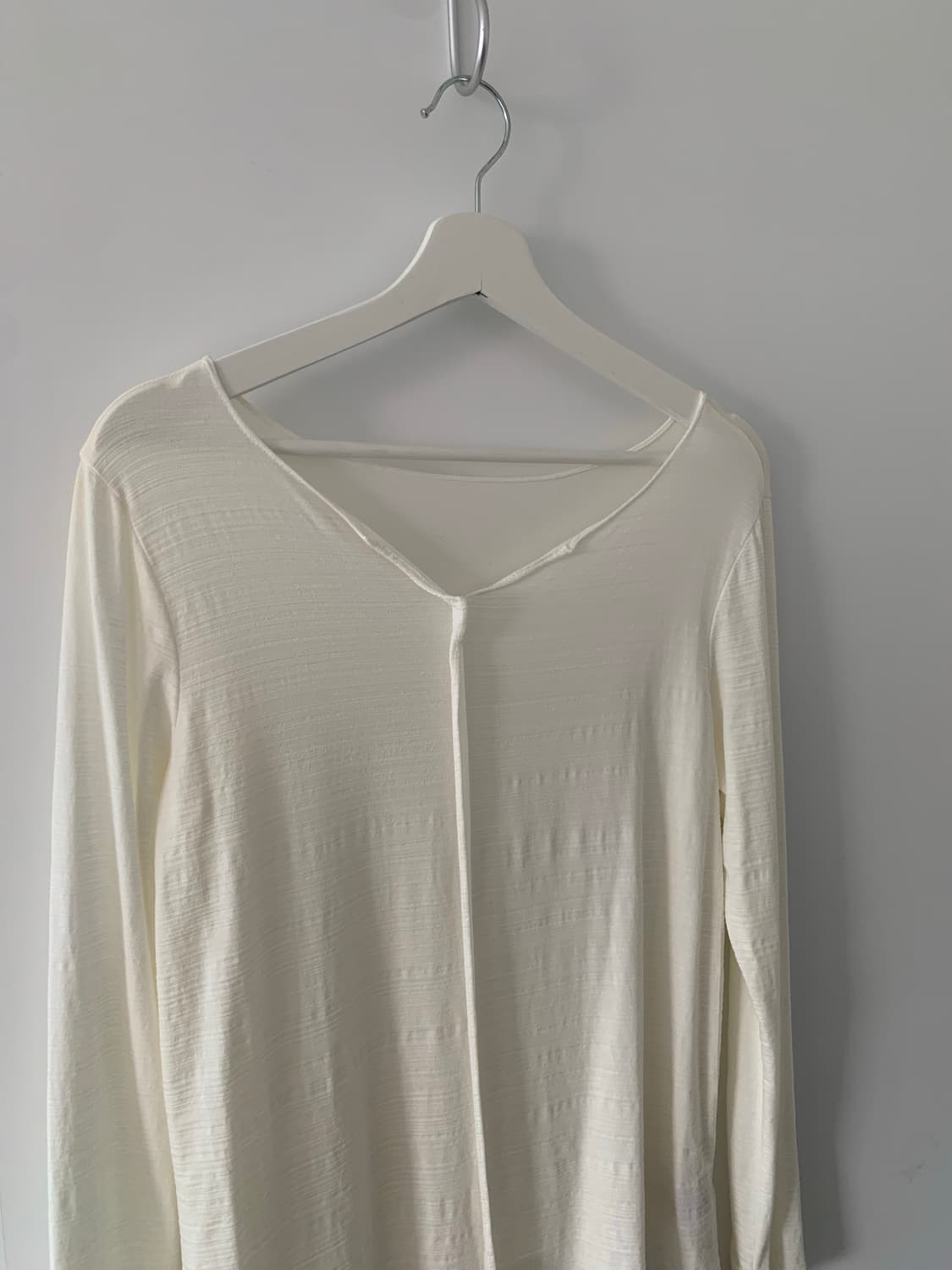 화이트 스트라이프 슬리브 상품이미지2