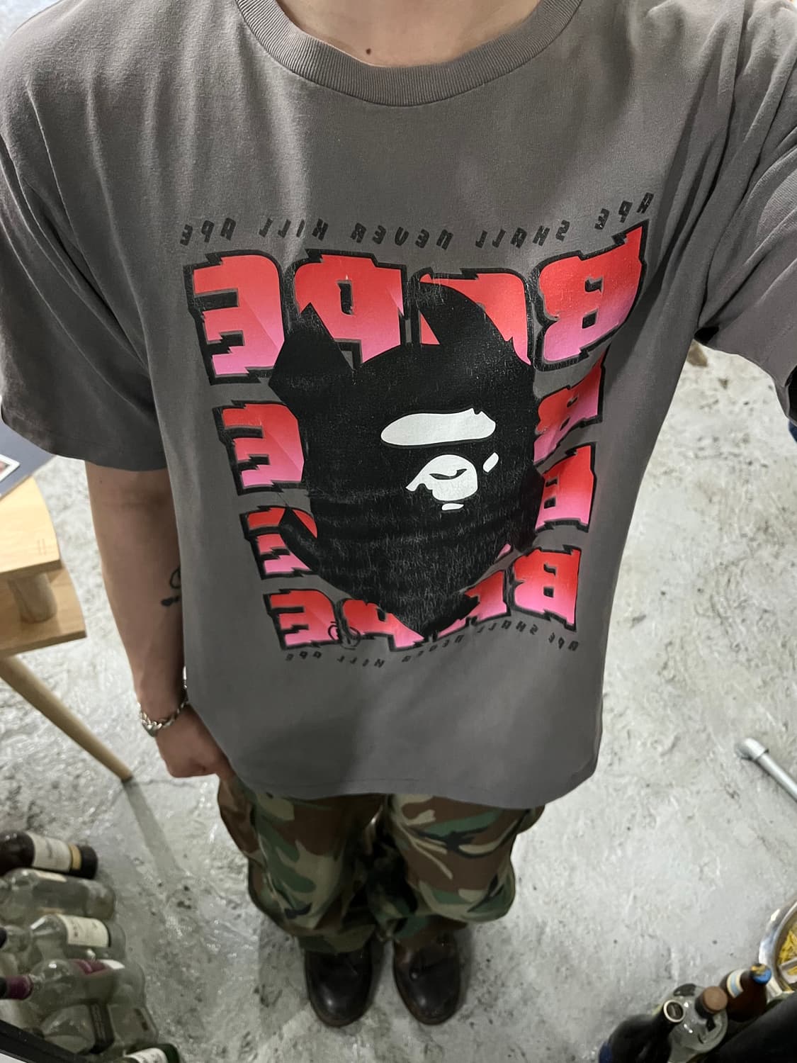 OG BAPE saru tee 🇯🇵 (nigo) 상품이미지4