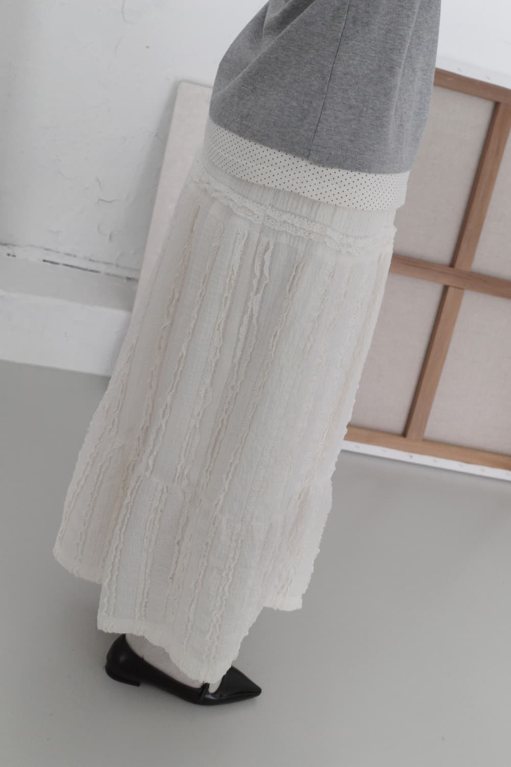 lace frill skirt 상품이미지7