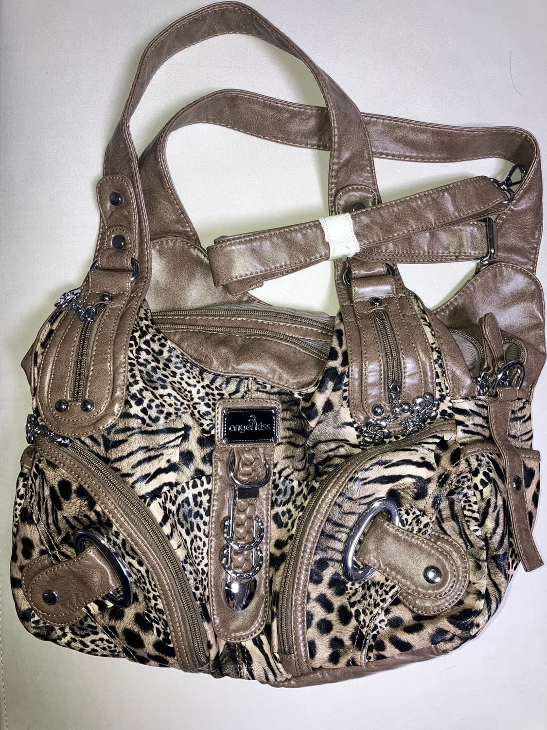 엔젤키스 레오파드 숄더백 상품이미지1