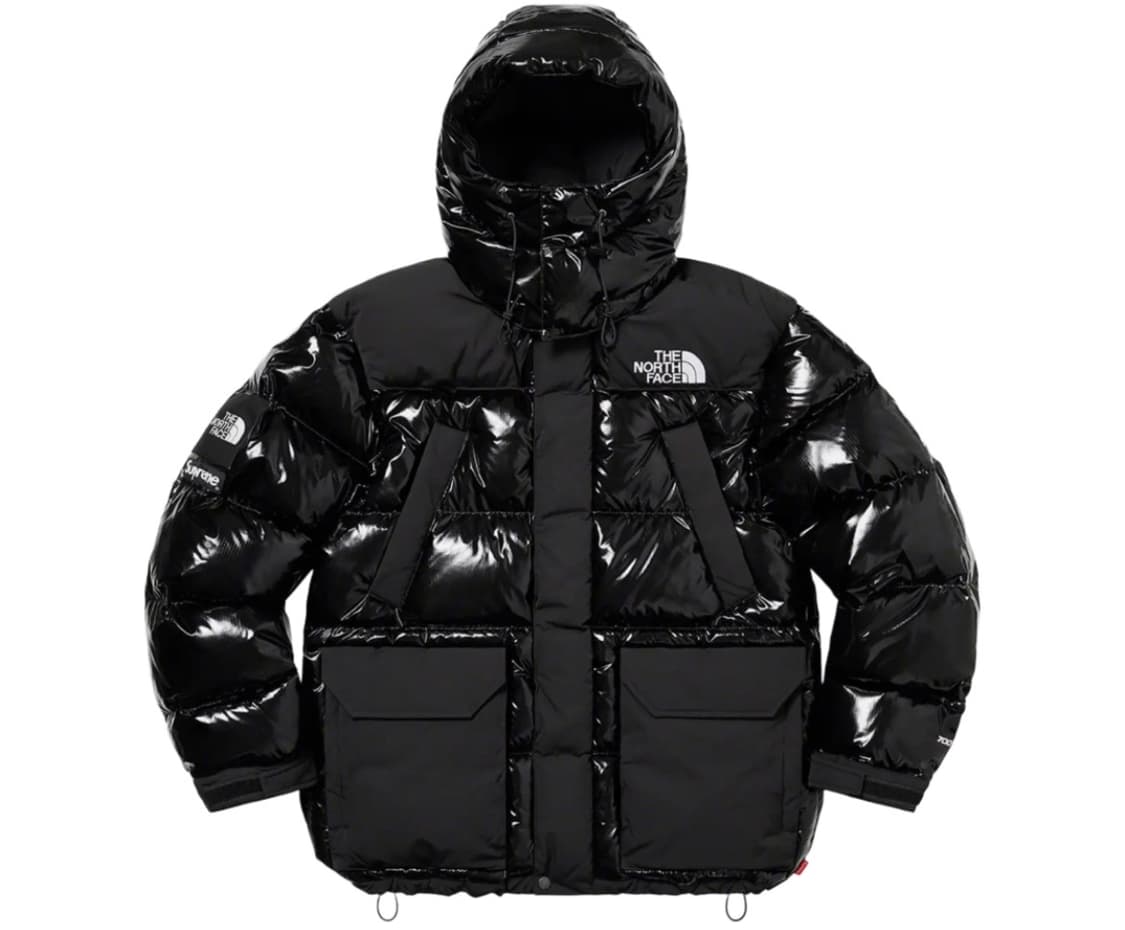 슈프림x노스페이스700 필다운 패딩블랙 상품이미지1