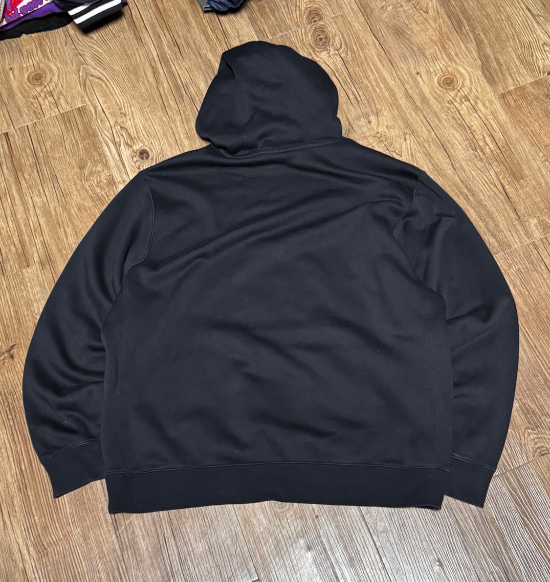 [2XL] 나이키 오버핏 블랙 후드티 상품이미지3