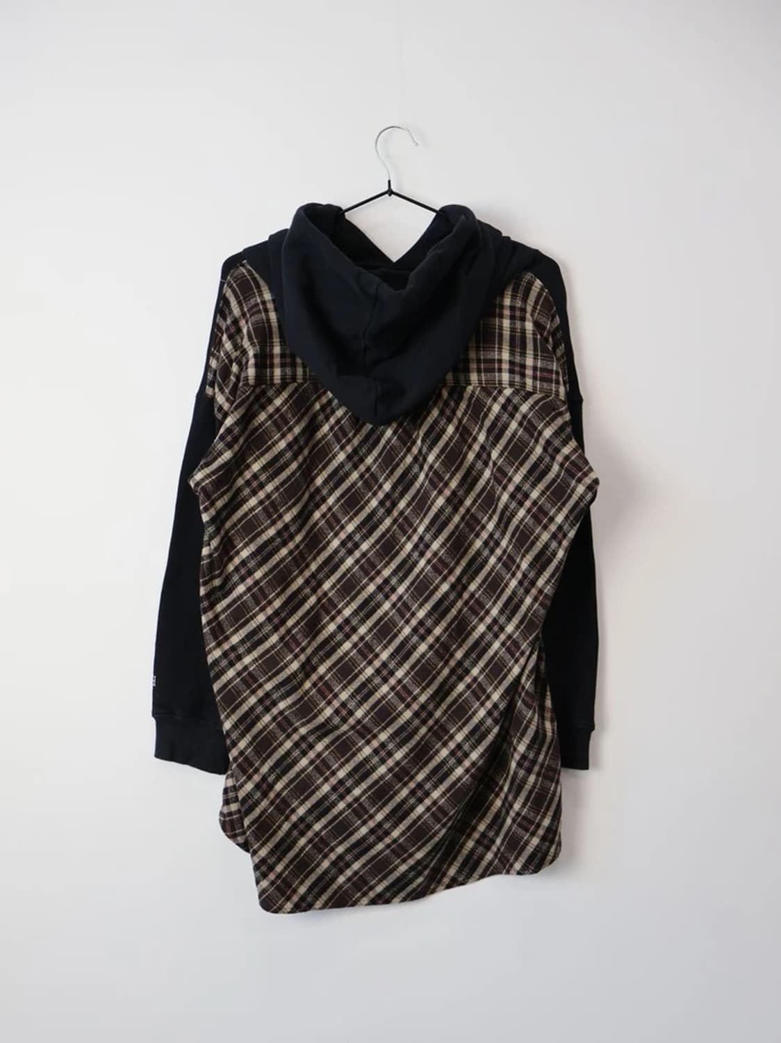 HEART MARKET Layered Plaid Hoodie 상품이미지4