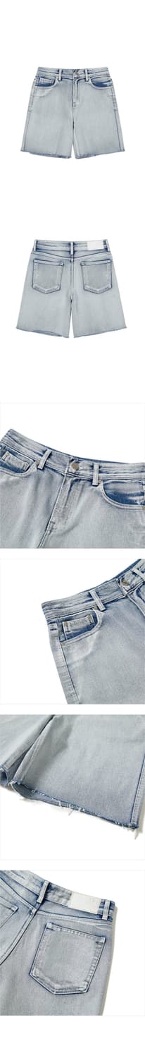 레이브 데님 버뮤다팬츠 Denim Short Pants 상품이미지2