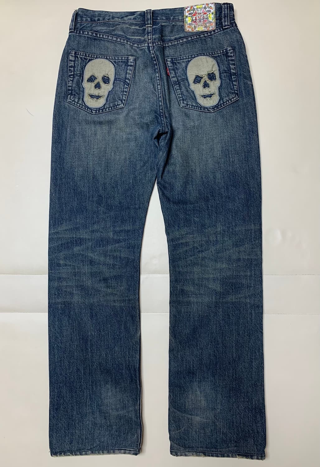 [32] 리바이스 x 데미안 허스트 스컬 데님 한정판 상품이미지2