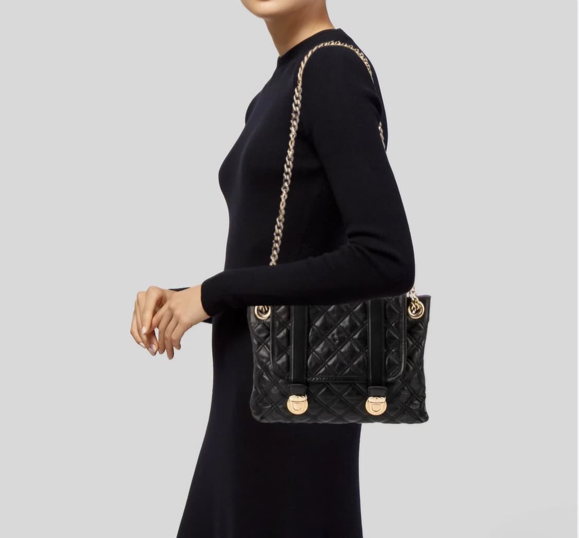 마크제이콥스 고트 스킨 퀼팅 골드 체인 숄더백 가방 정품 상품이미지10