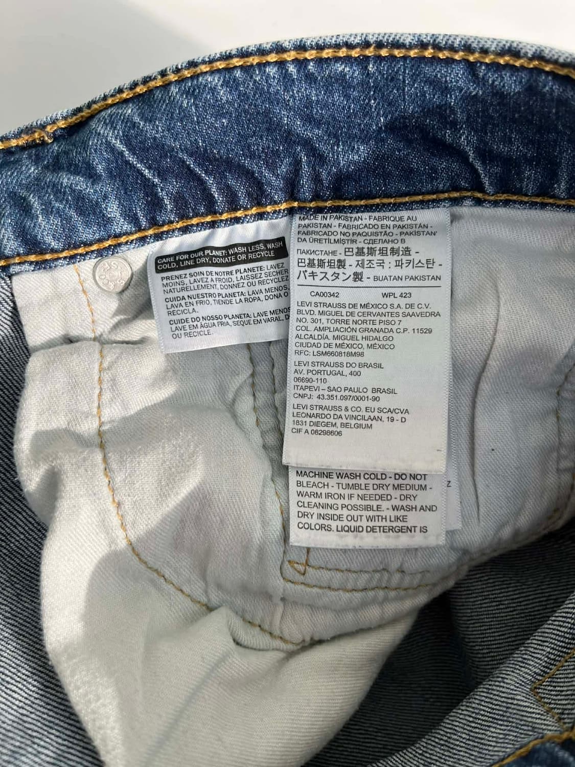 [36x32] 리바이스 502 데님 팬츠 상품이미지5