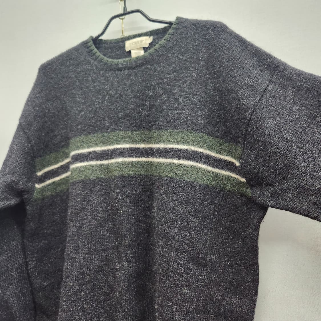 제이크루 센터 스트라이프 울 빈티지 니트 M(L) 상품이미지2