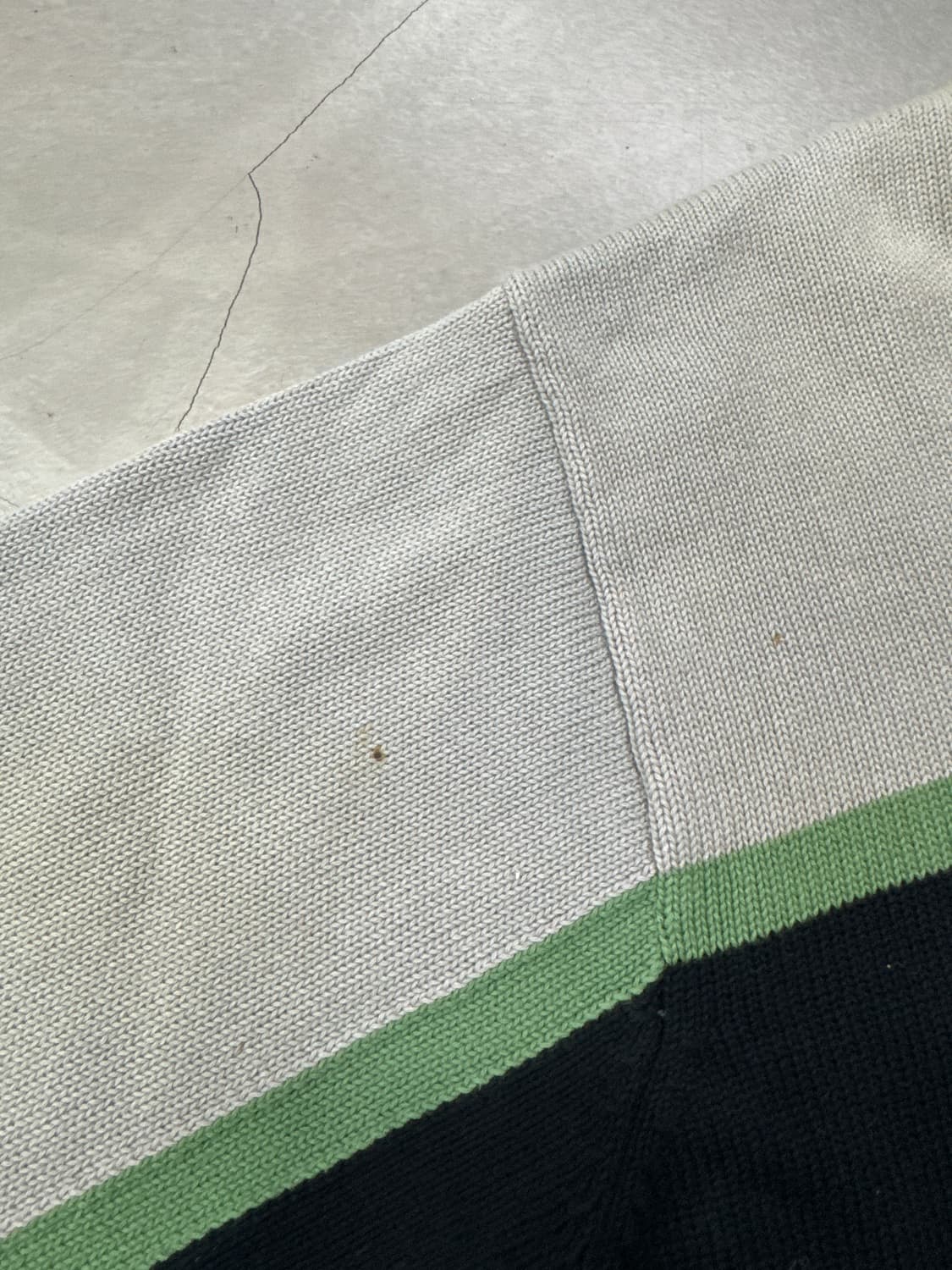 알마니 익스체인지 레터링 니트 L 상품이미지5