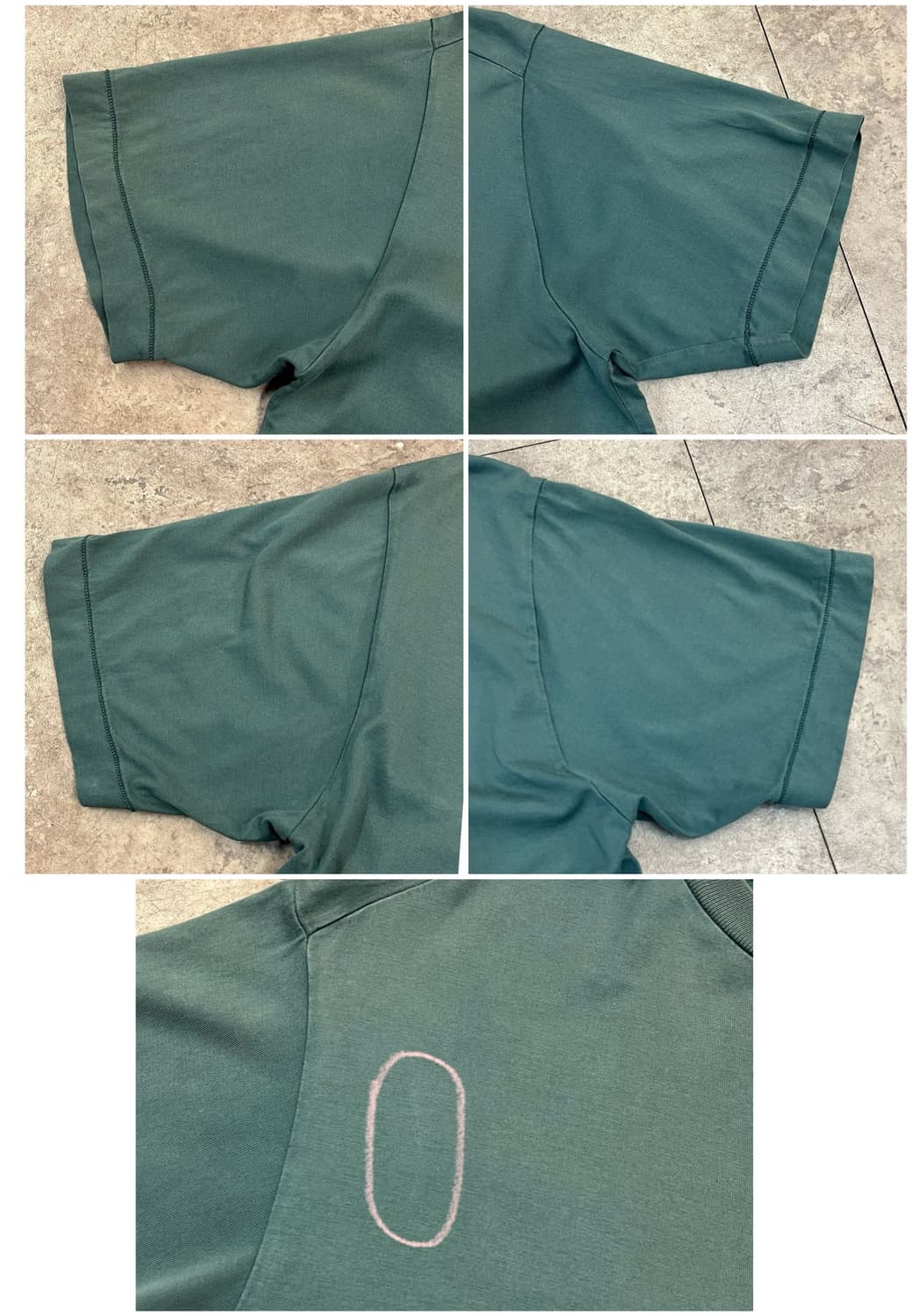 스톤 아일랜드 컴파스 패치 반팔티 그린 S #csz3813 상품이미지10