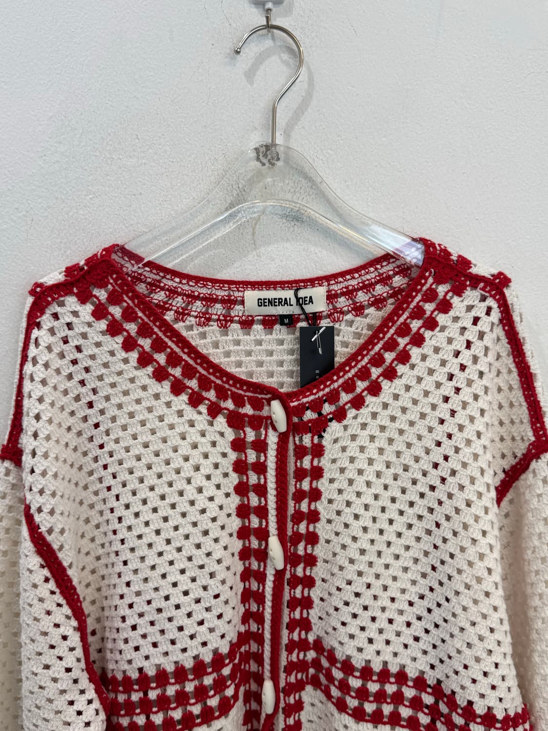 General Idea Crochet Loose Fit Cardigan 상품이미지3