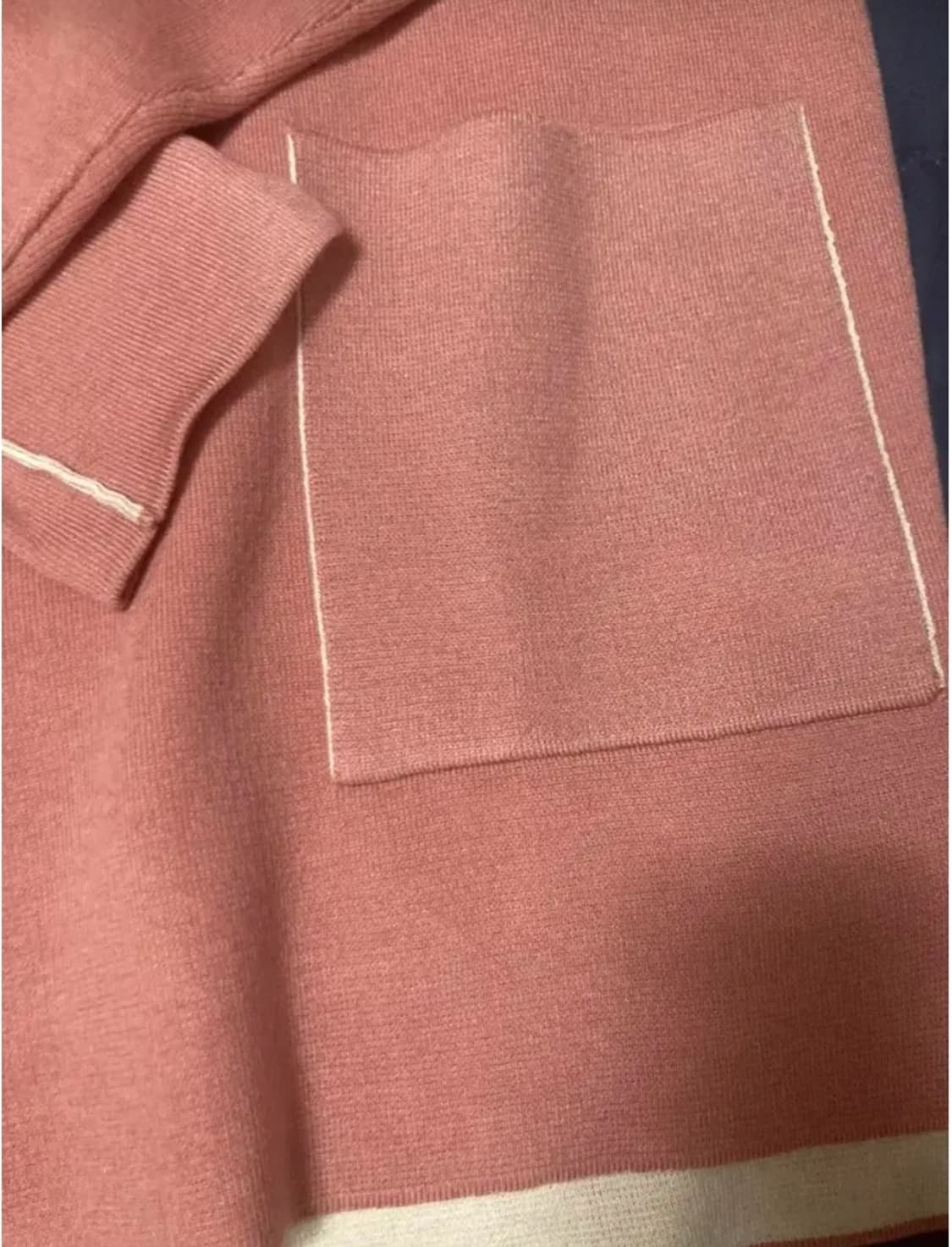 지오송지오 핑크 안보현 니트팔아요 105 새상품 상품이미지4