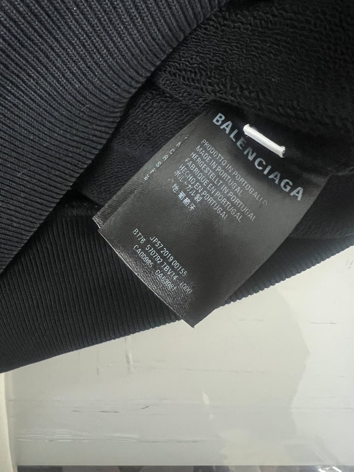 발렌시아가 물결 후드티 상품이미지6