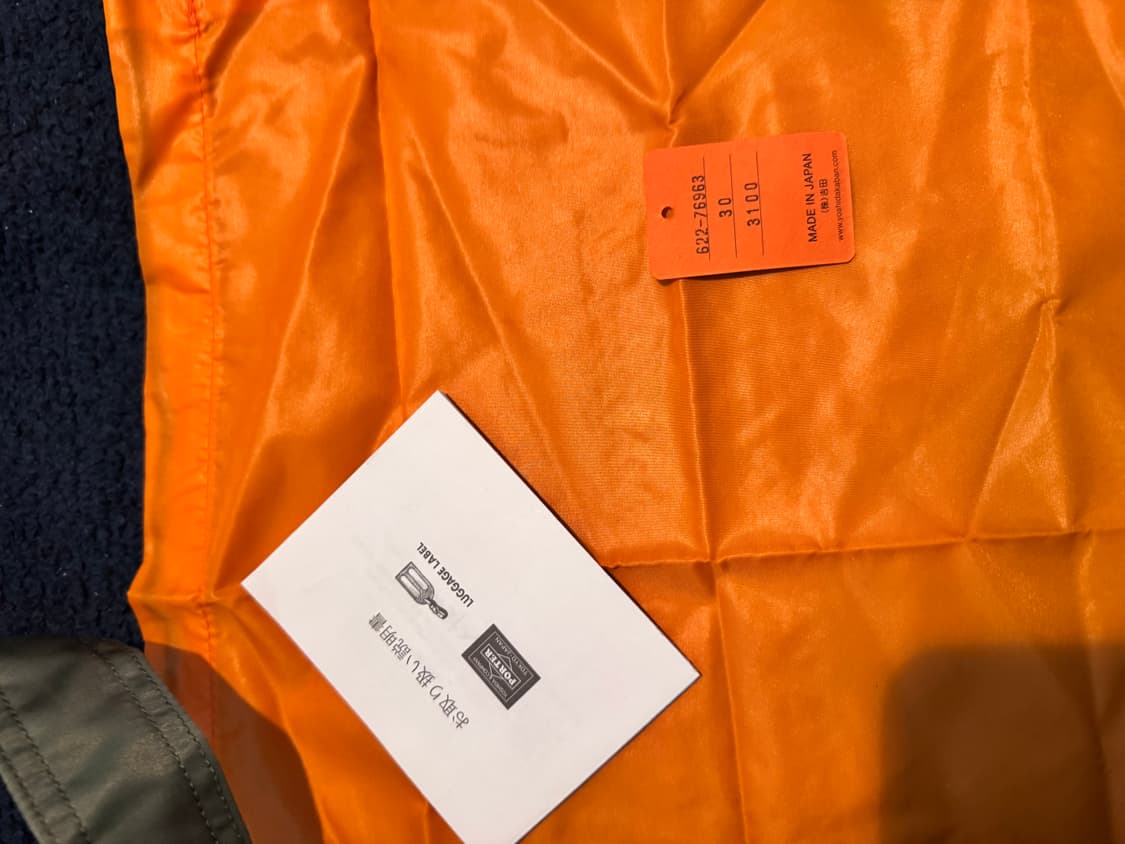 포터 탱커 크로스백 + 더스트백 + 쇼핑백 탱커 숄더백 스몰 세이지 상품이미지3