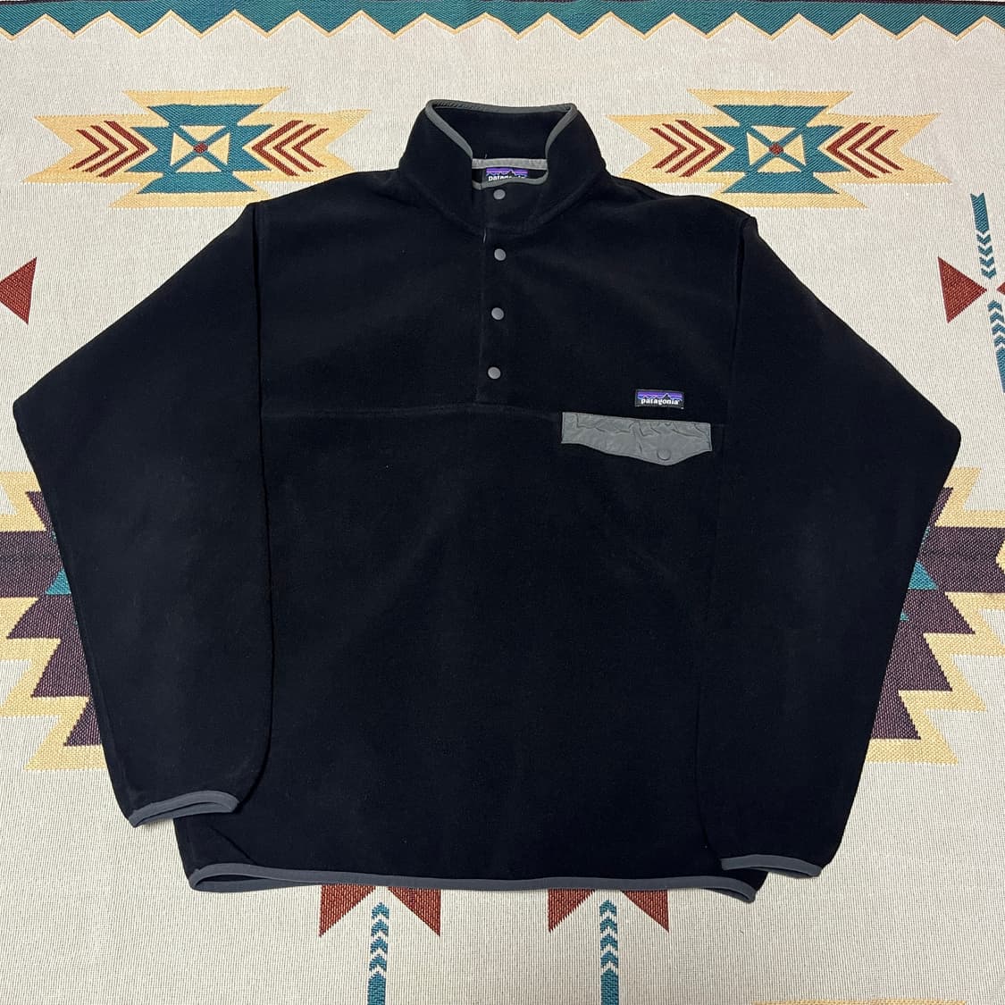 파타고니아 신칠라 스냅티 L 블랙 상품이미지2