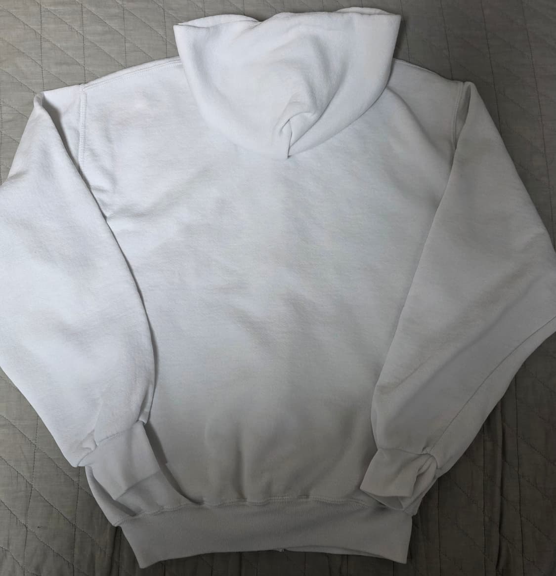 [M] 90s 러셀 애슬레틱 후드집업 화이트 상품이미지5