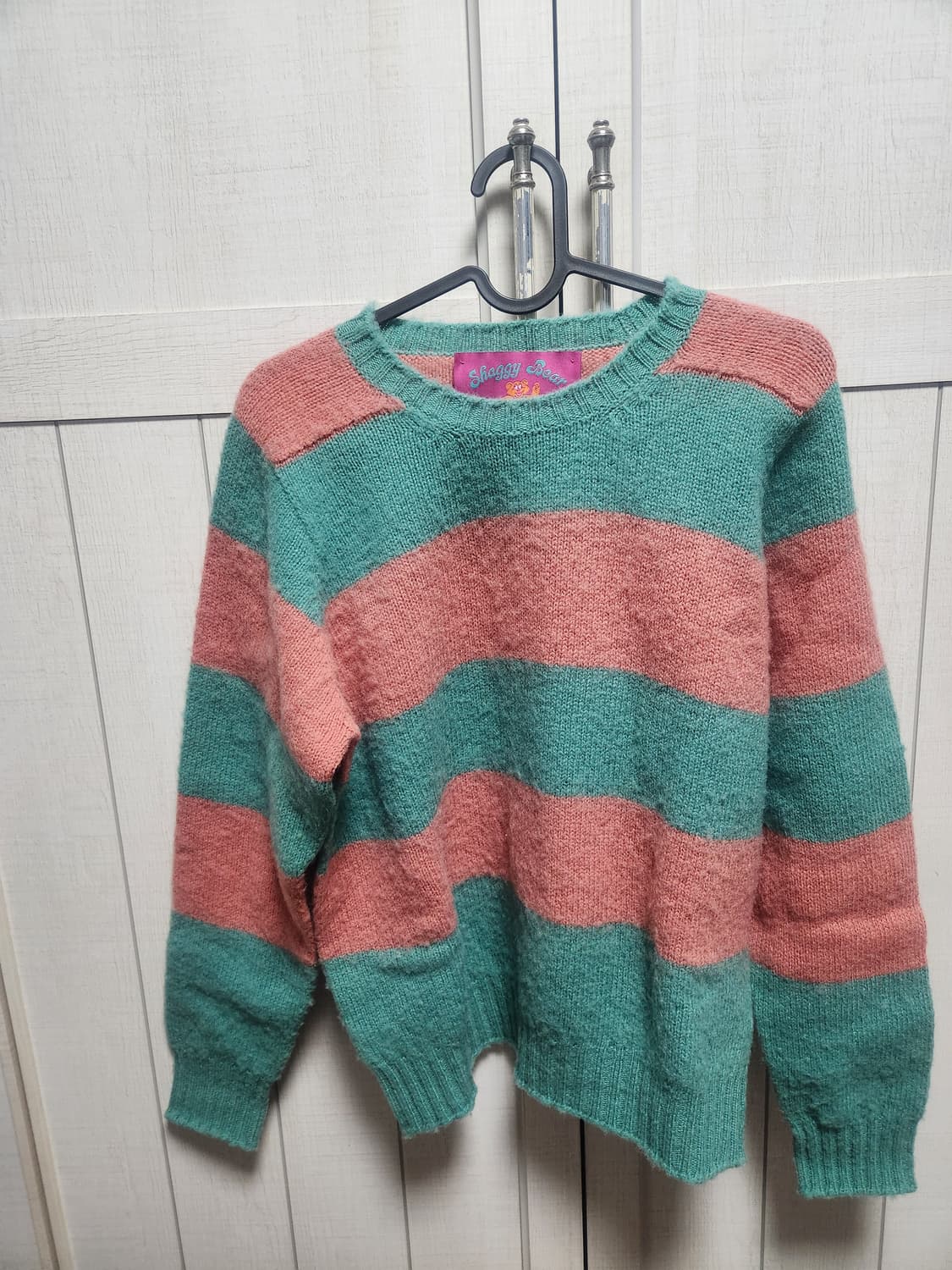 하울린 우먼 쉐기베어 청키스트라이프니트 S사이즈 상품이미지1