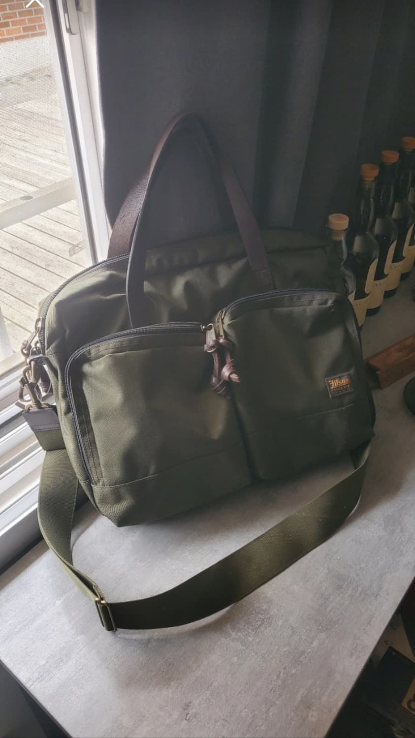Filson 필슨 드라이든 브리프케이스 서류가방 토트백 숄더백 오터 그린 상품이미지2