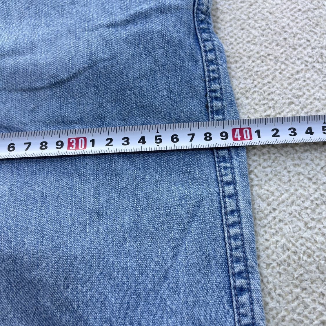 L 리 웨빙 벨트 린넨 데님 팬츠 0423E 상품이미지7