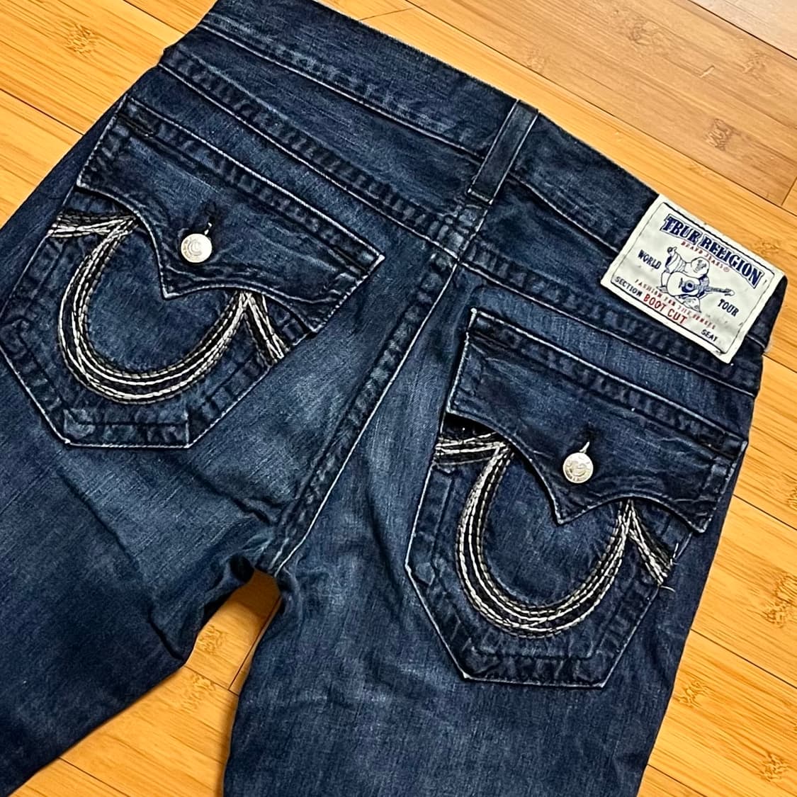 트루 릴리전 BOOT CUT 데님팬츠 SEAT 상품이미지4