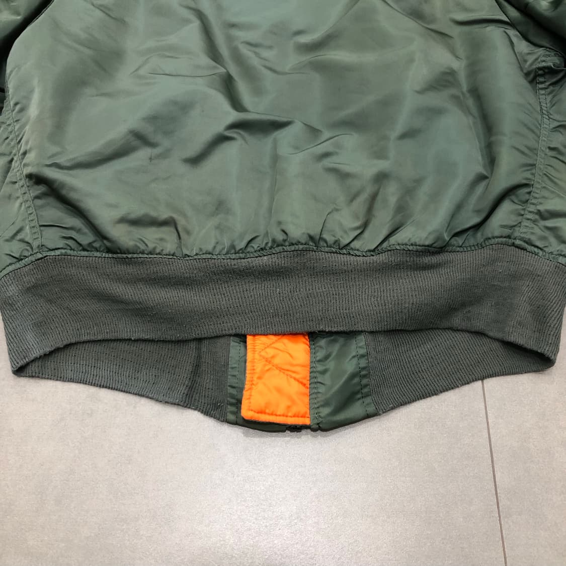 알파인더스트리 ma-1 마원 usa 미국 항공 점퍼 자켓 L 상품이미지7