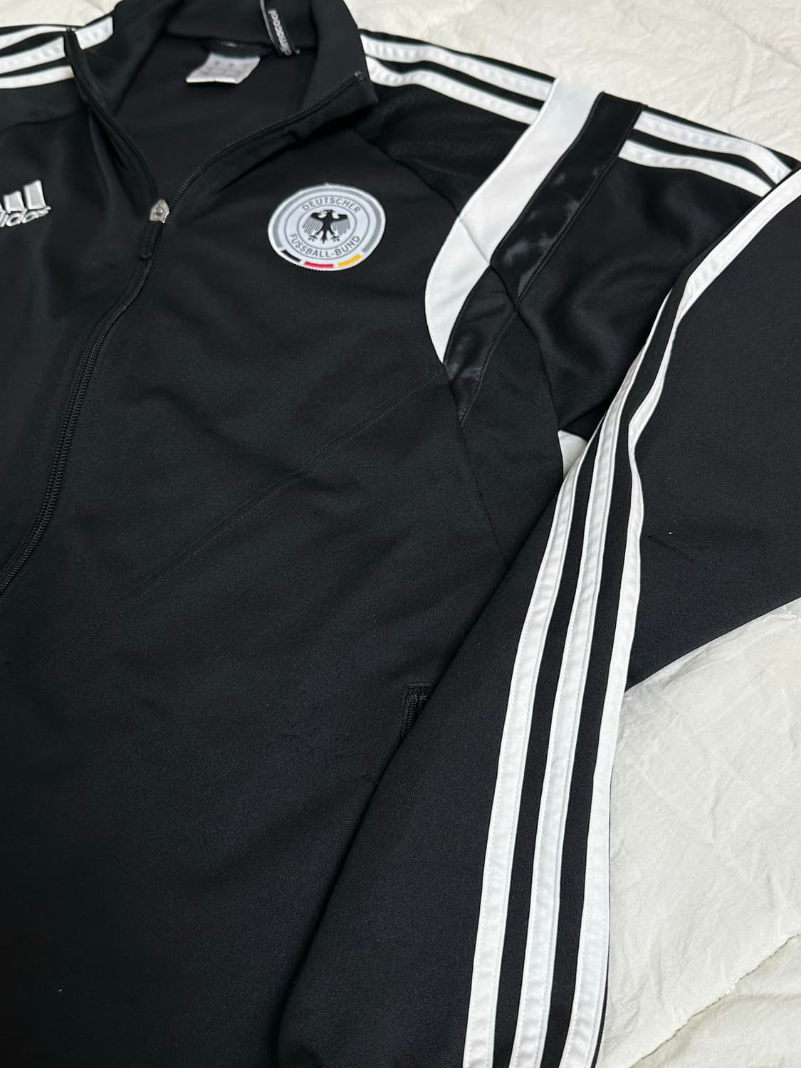 아디다스 독일 국대 트렉탑 져지 블랙 라지 상품이미지6