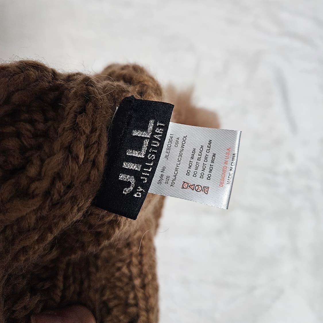 질 바이 질스튜어트 비니 퍼 모자 폼폼이 모자 모리걸 상품이미지3