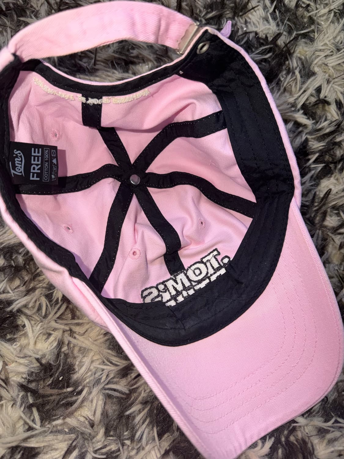 톰스벌스데이 볼캡 핑크  상품이미지2