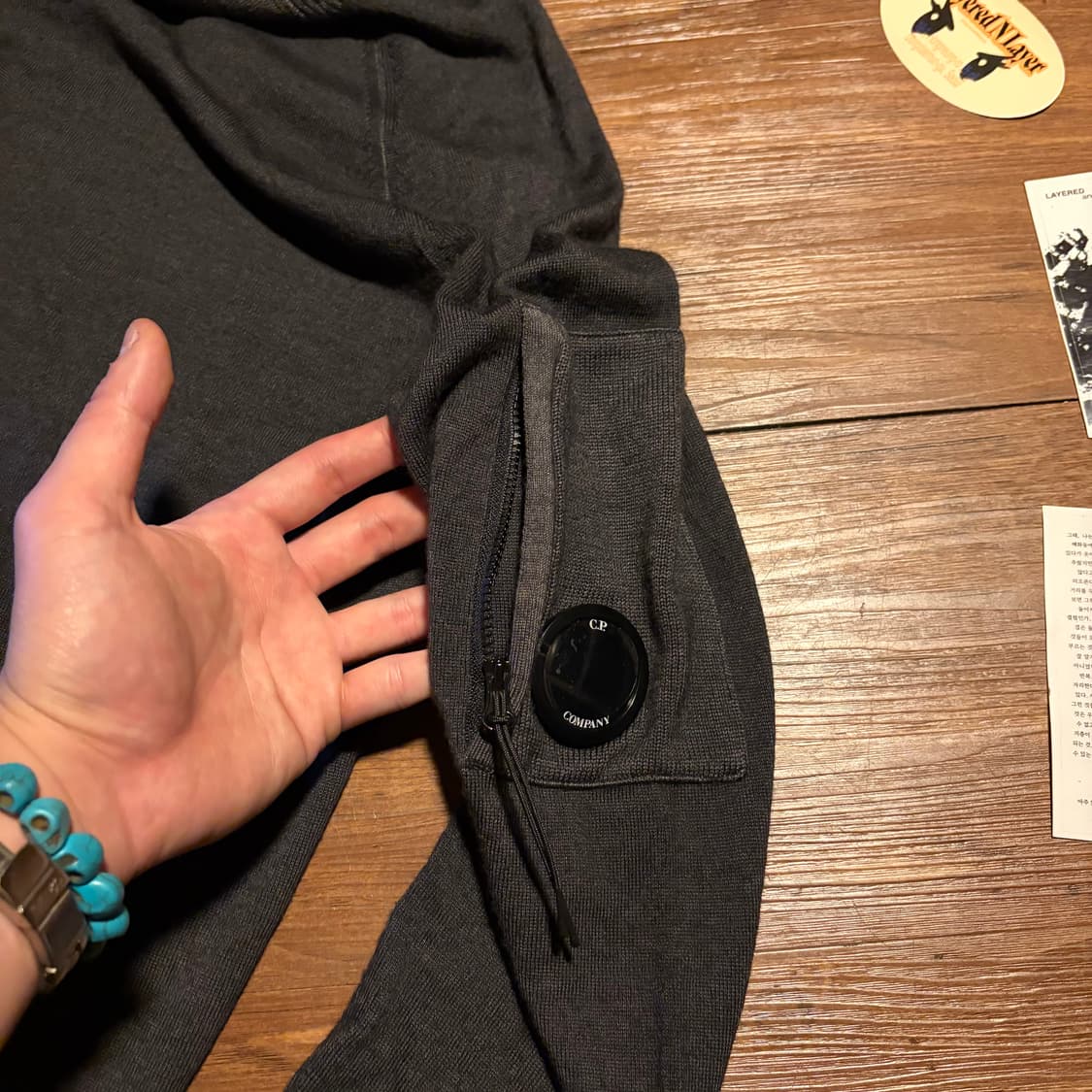 CP company wool lens knit 상품이미지4