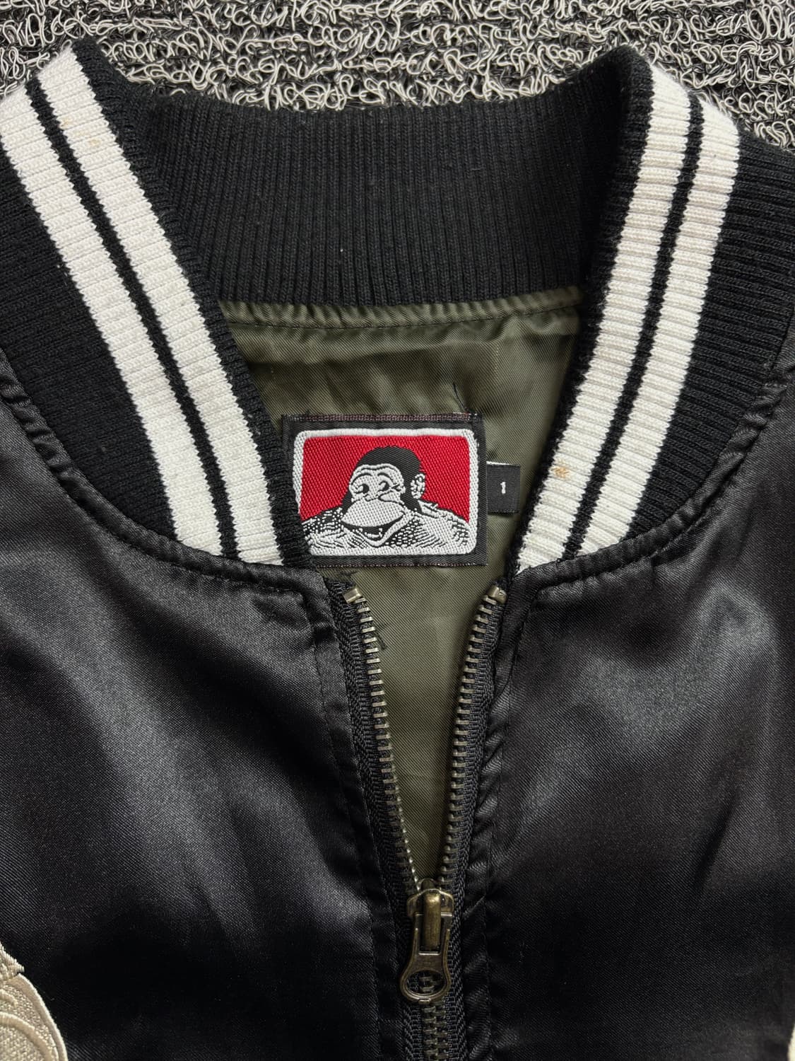 벤데이비스 자수 빅로고 스카쟌 블루종 1561 상품이미지4