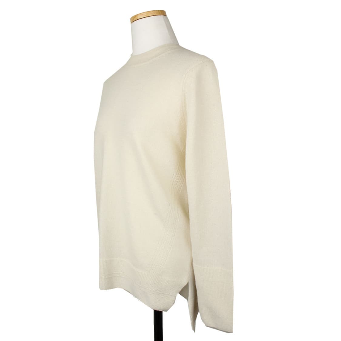 SO WOOL 아이보리 캐시미어 언발 니트 상의(55) 상품이미지2