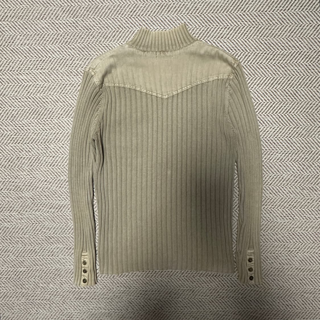 MEN'S BIGI knit zipup jacket 상품이미지2