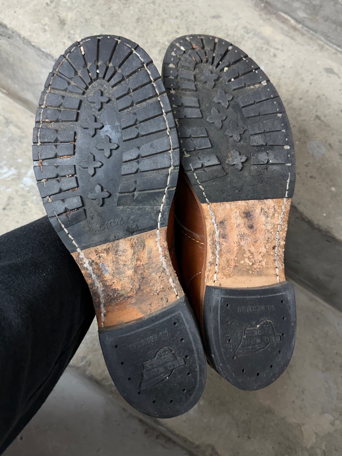 OG USA Made 레드윙 9016 벡맨 시가 구버전 상품이미지8