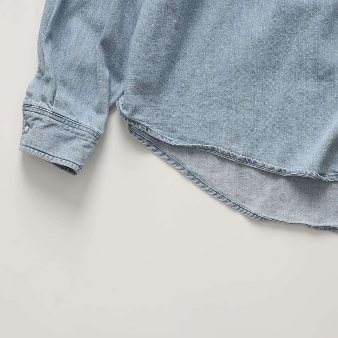 nanamica Light Denim Shirt 상품이미지7
