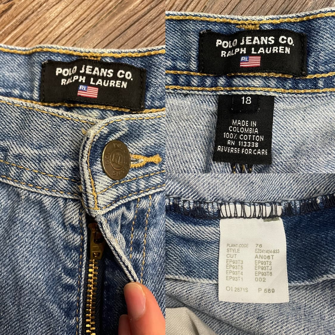 폴로 진 데님 카펜터 팬츠 28 상품이미지7