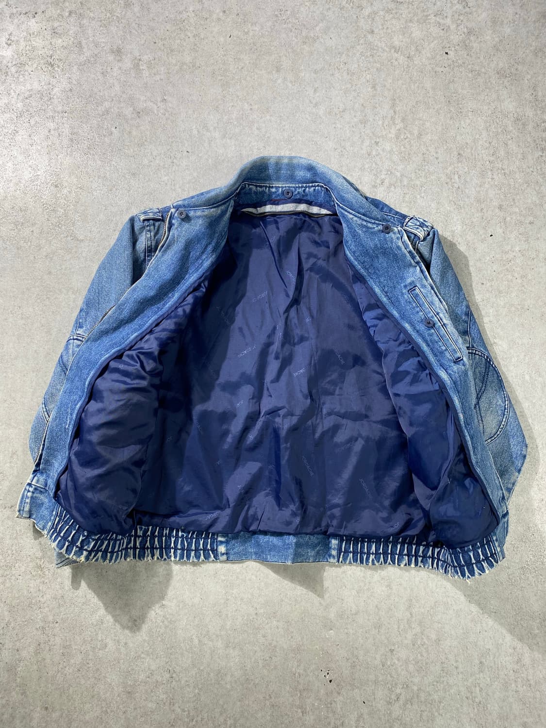 [L] 90s Jordache 조다쉬 빈티지 데님 봄버자켓 상품이미지5