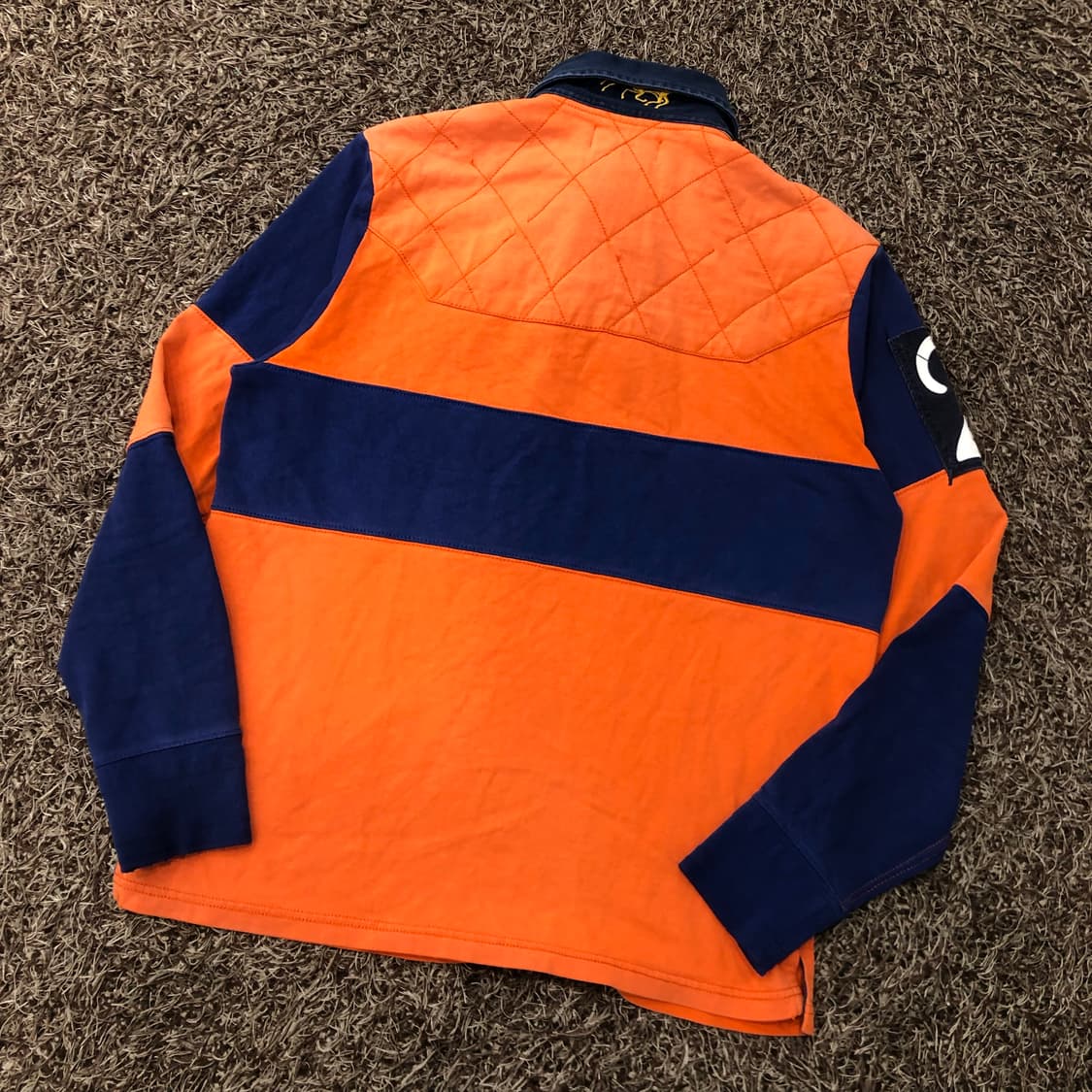 폴로 랄프로렌 배색 럭비 티셔츠 롱슬리브 상품이미지5