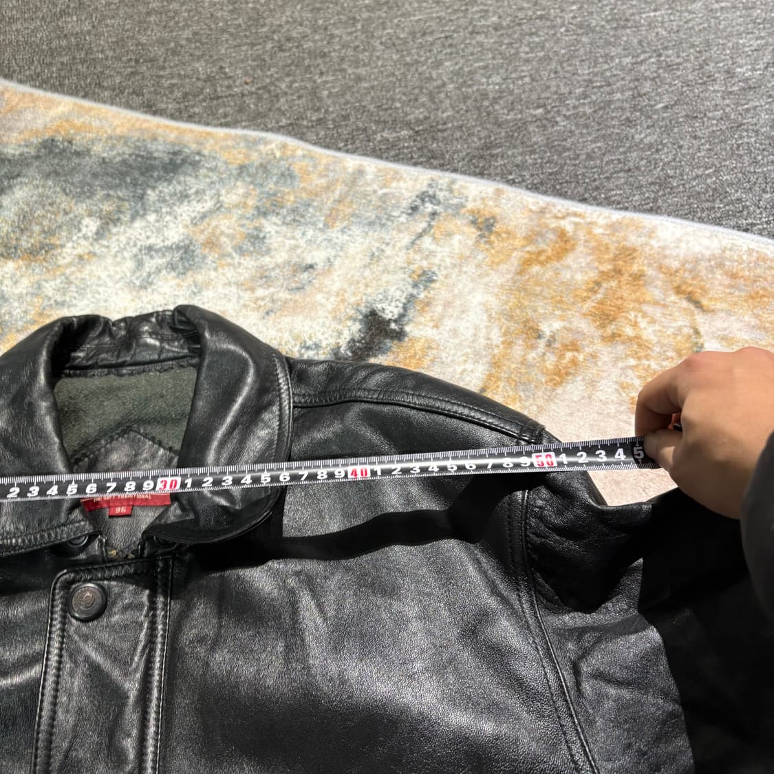 빈티지 양가죽 레더 가죽자켓 상품이미지7