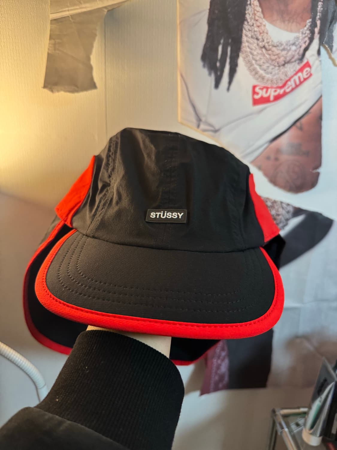 스투시 이어플랩 캡 새상품 상품이미지2