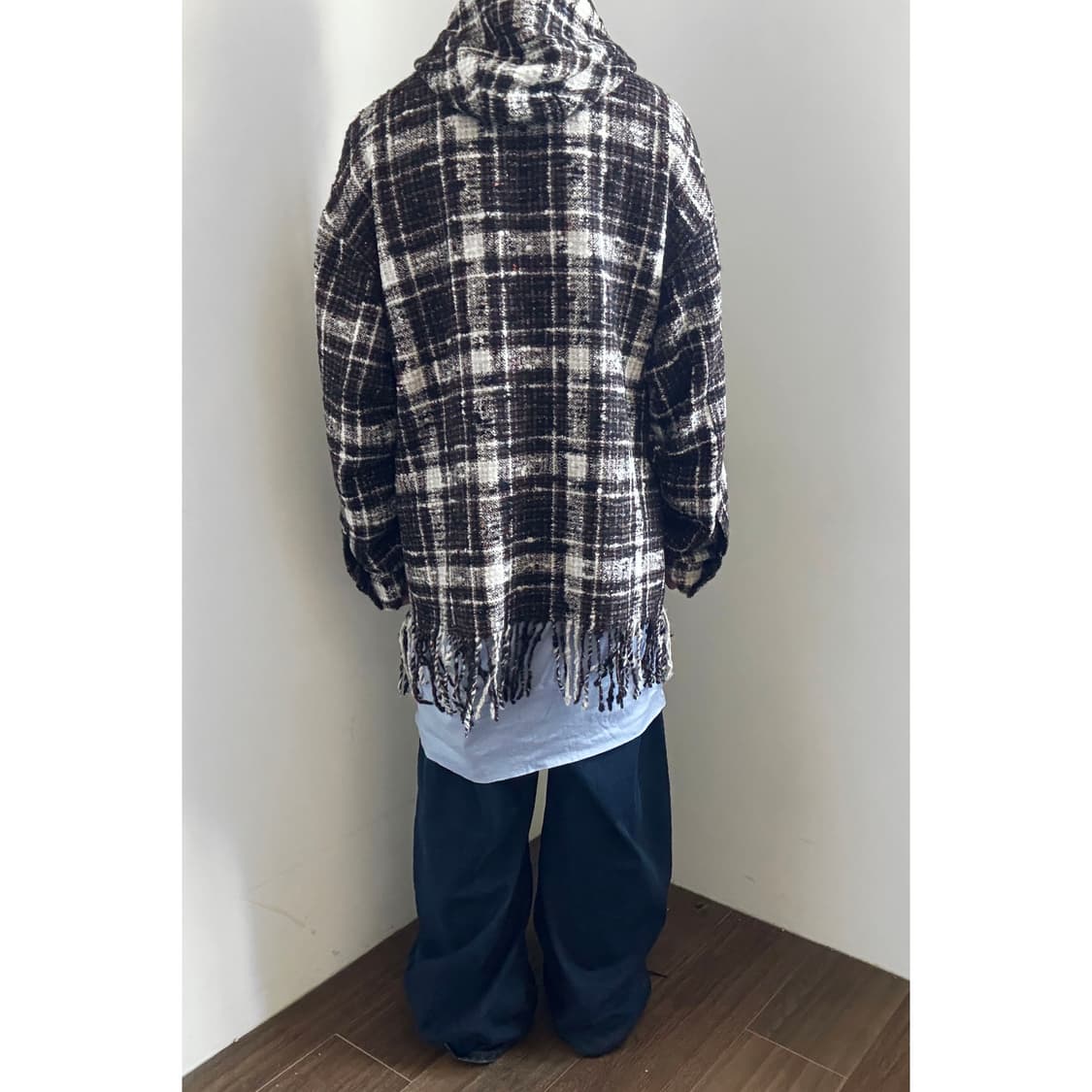 CMMN SWDN Fringe Hoodie 상품이미지3