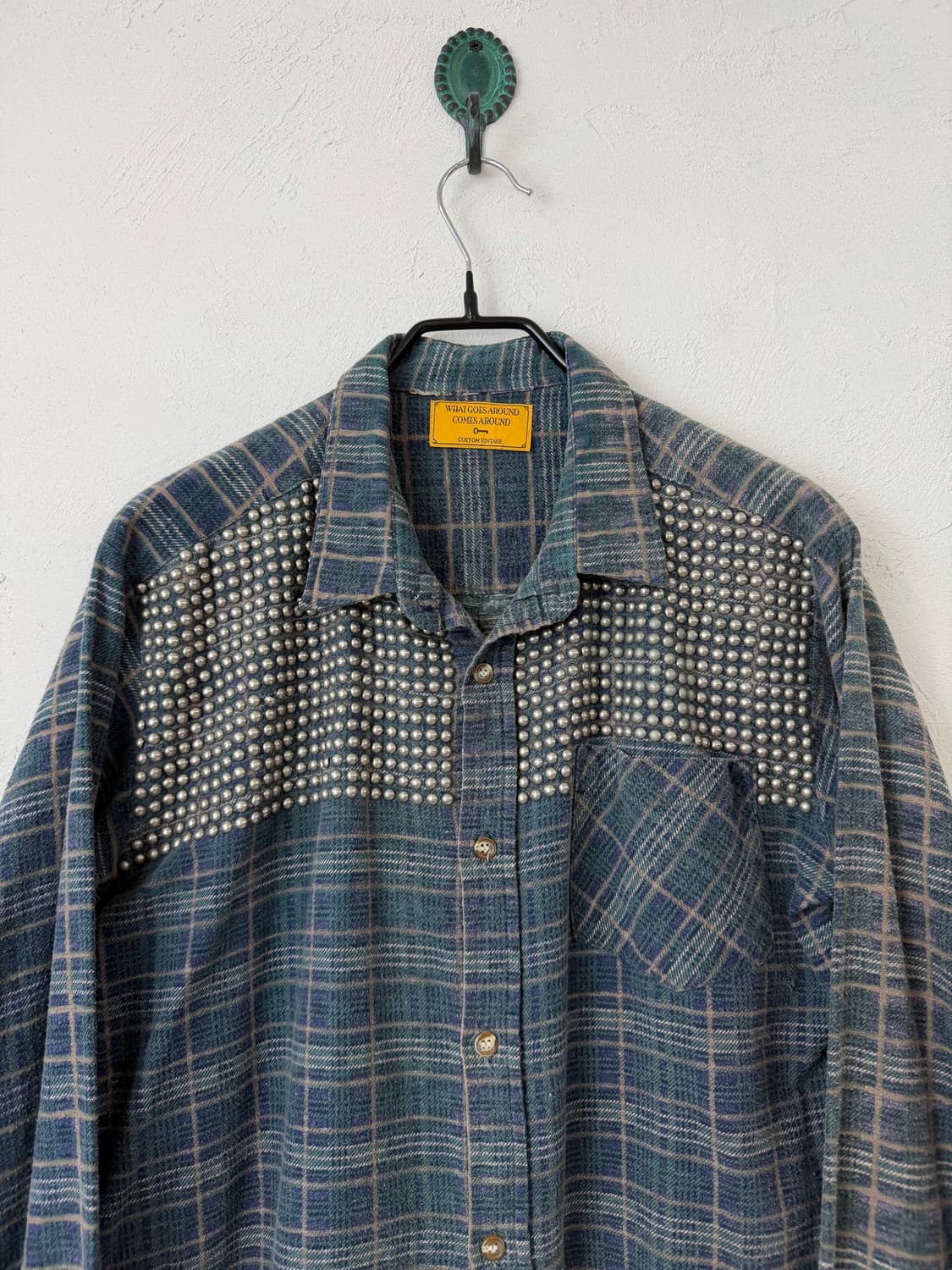 빈티지 스터드 커스텀 셔츠 (MADE IN USA) 상품이미지2