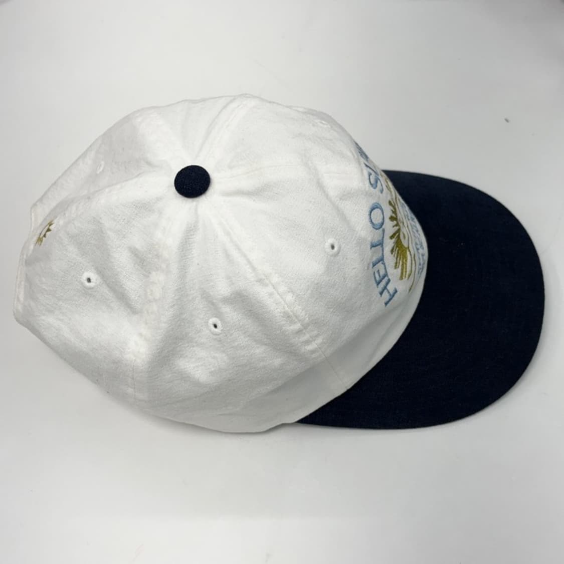 HELLO SUNRISE 투톤 워시드 OG 6패널 캡 상품이미지4