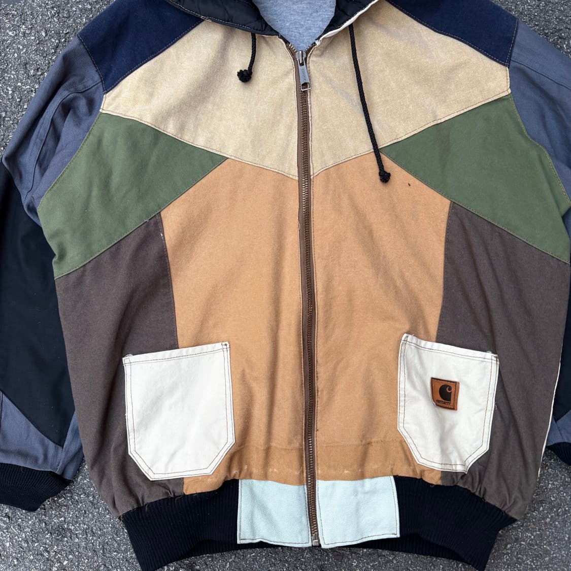 칼하트 리메이크 후드자켓 상품이미지2