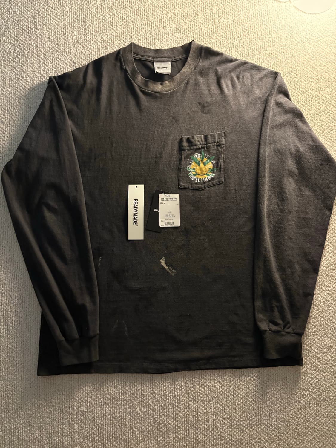 레디메이드 롱슬리브 xl 상품이미지1