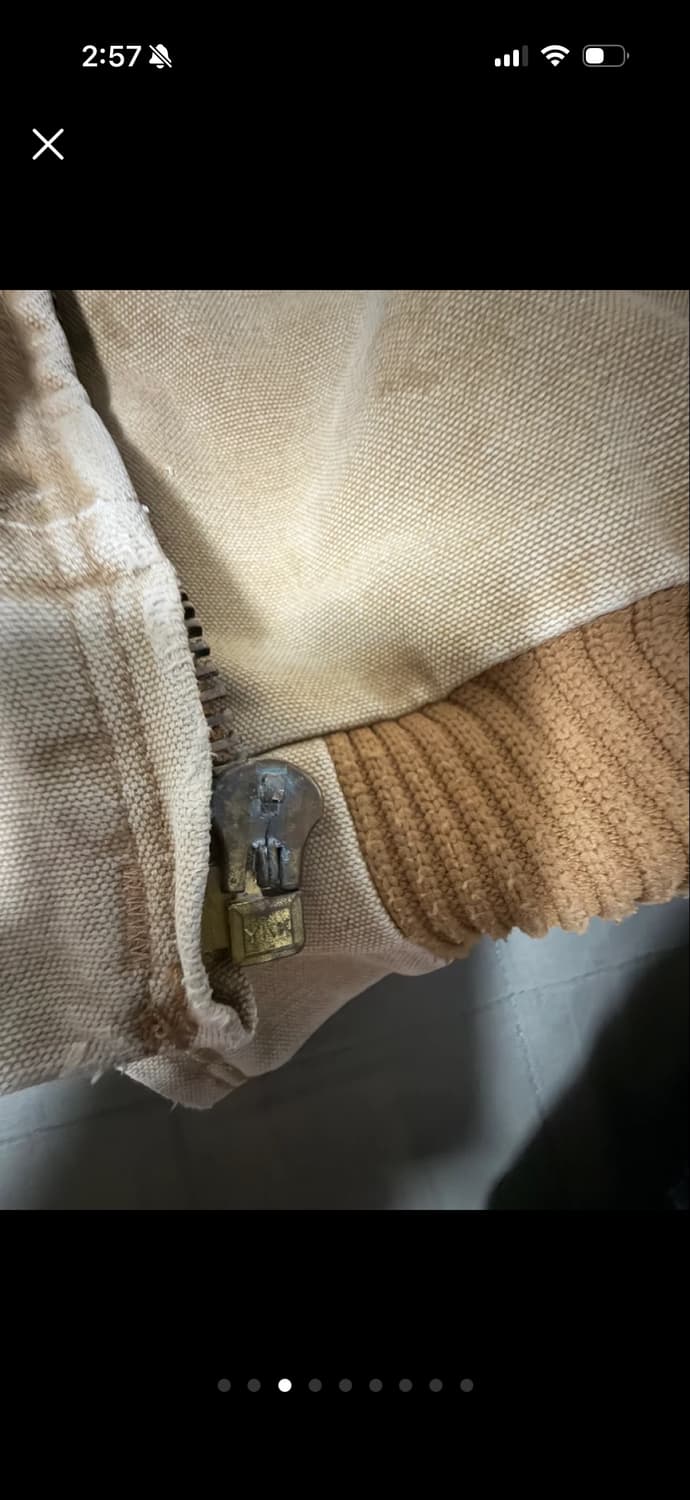 [XL] 칼하트 J130 BRN 액티브 자켓 (착샷O) 상품이미지3