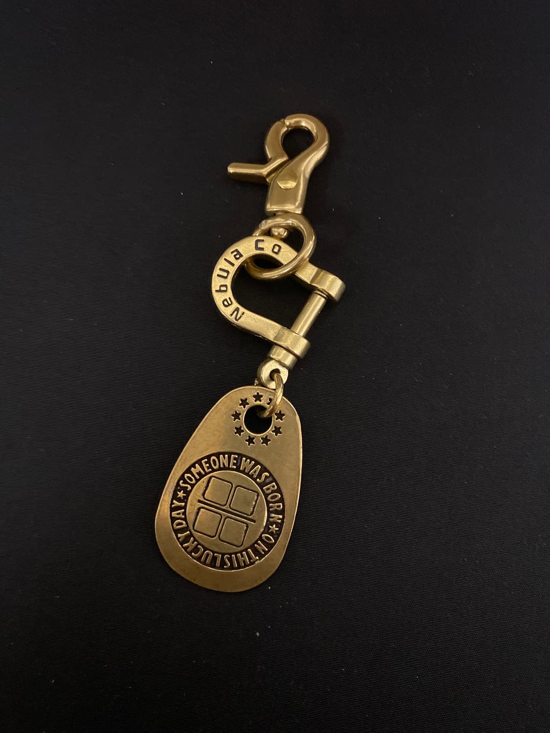 LUCK 빈티지 황동 키링 상품이미지2