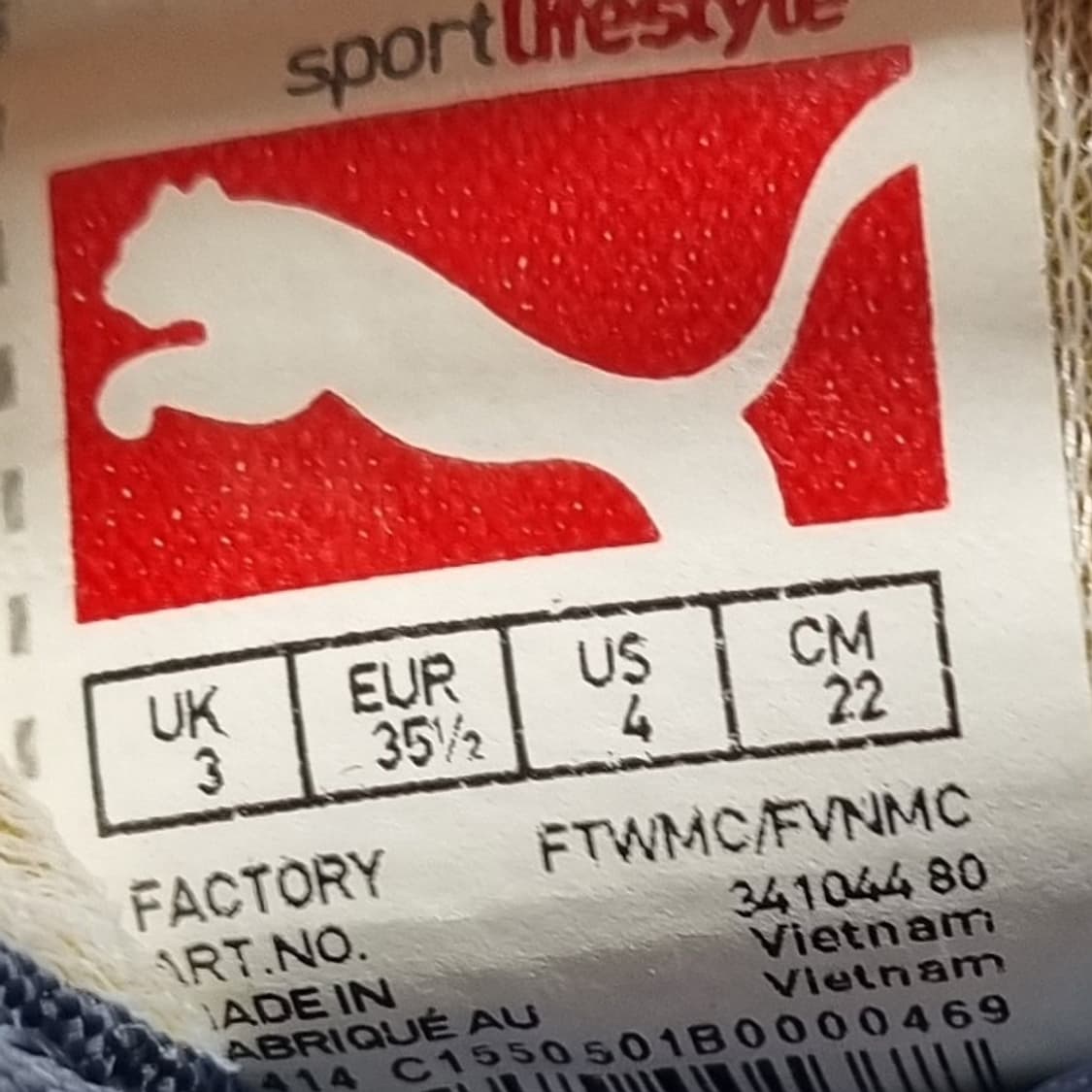 푸마 TX-3 운동화220 상품이미지6