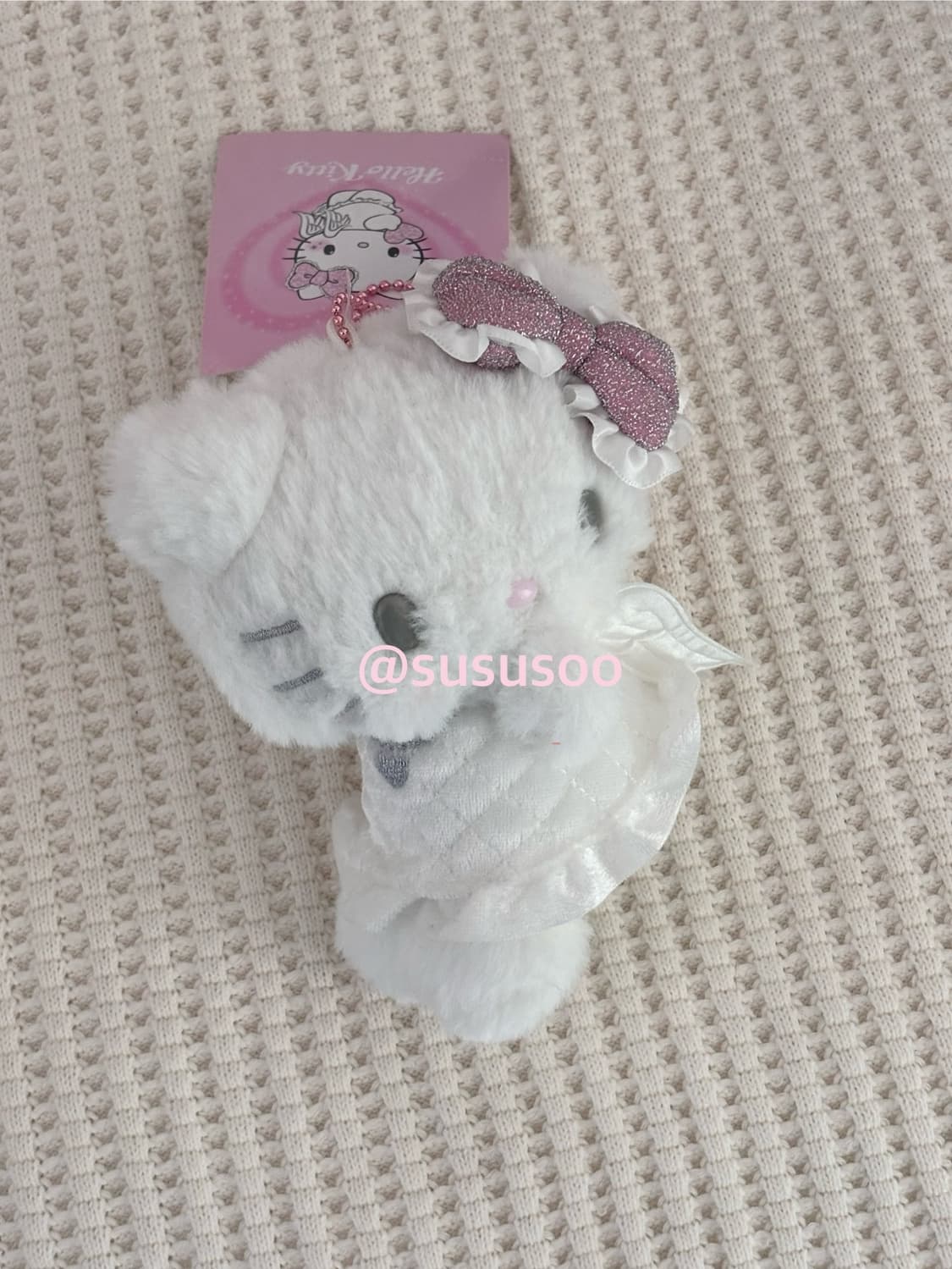 (새상품) 산리오 천사키티 / 헬로키티 엔젤 마스코트(천사 악마 키티) 상품이미지4