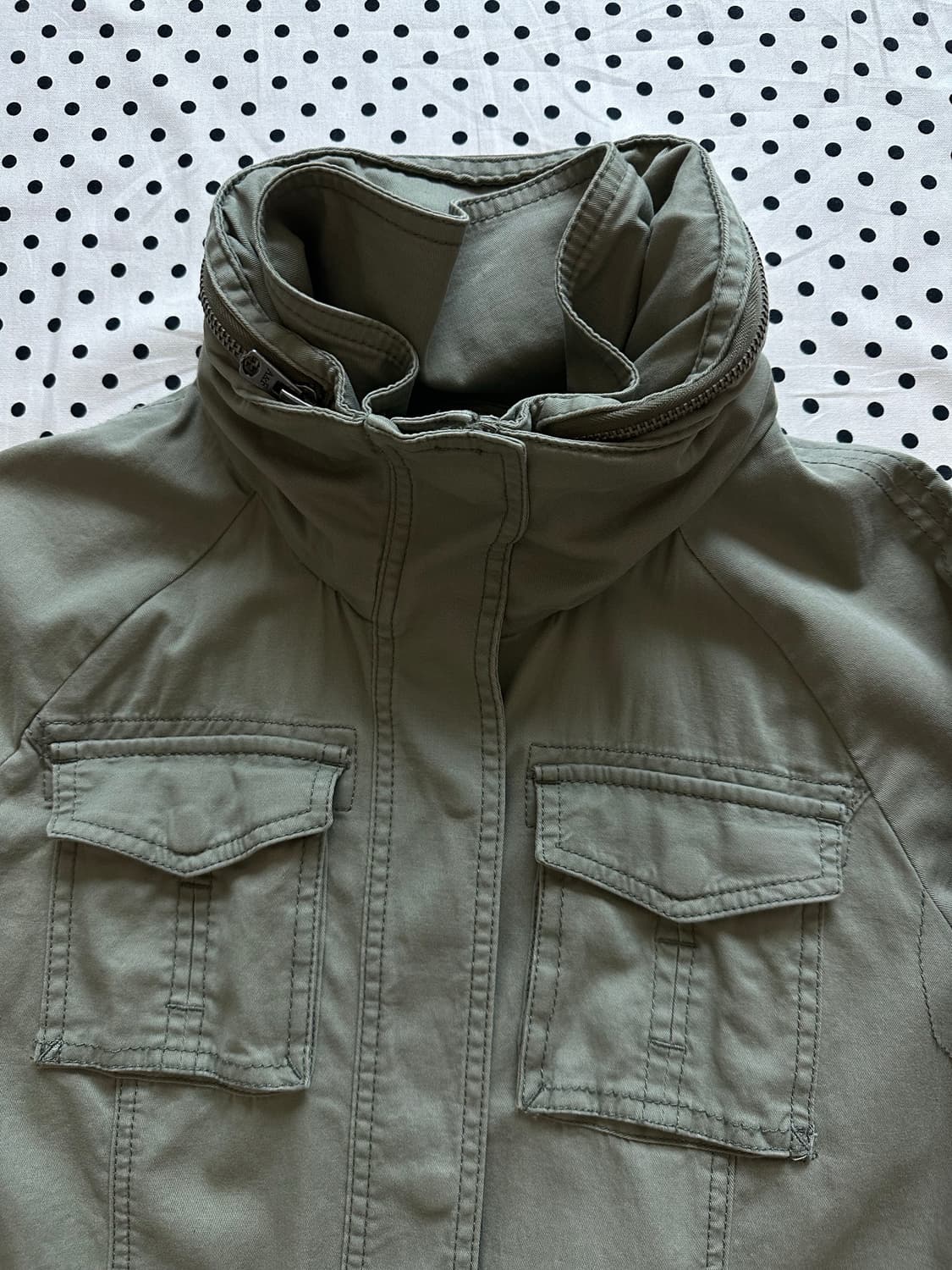 아베크롬비 밀리터리 야상 필드자켓 y2k 갸루 펑크 상품이미지3